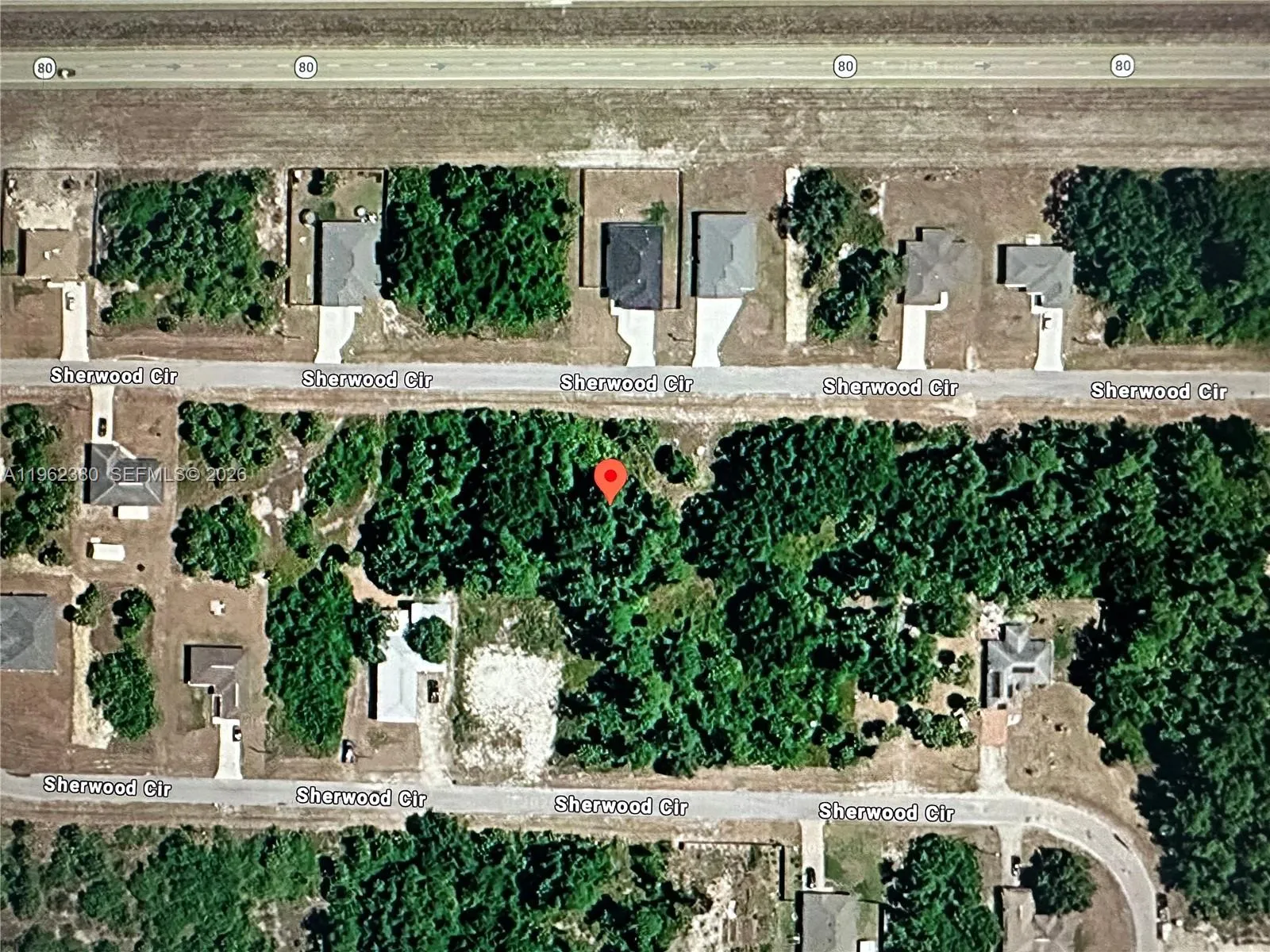 Land/Boat Docks for sale at 8042 Sherwood Cir, La Belle FL 33935