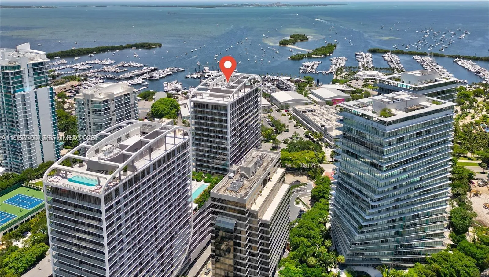 2 bedroom 2 bath for sale at 2655 S Bayshore Dr # 706, Miami FL 33133
