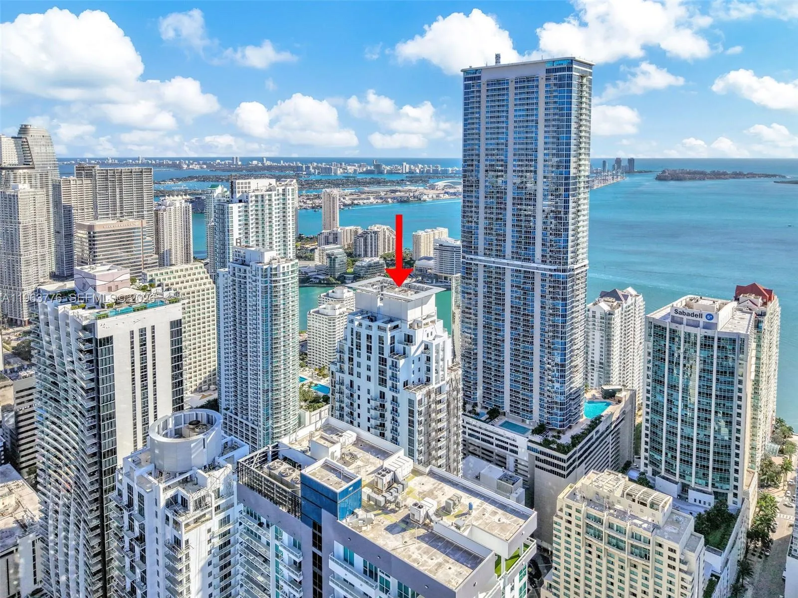 1 bedroom 1 bath for sale at 1050 Brickell Ave # 2910, Miami FL 33131