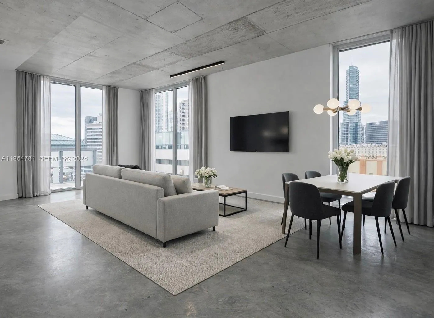 2 bedroom 2 bath for sale at 151 SE 1st St # 1501, Miami FL 33131