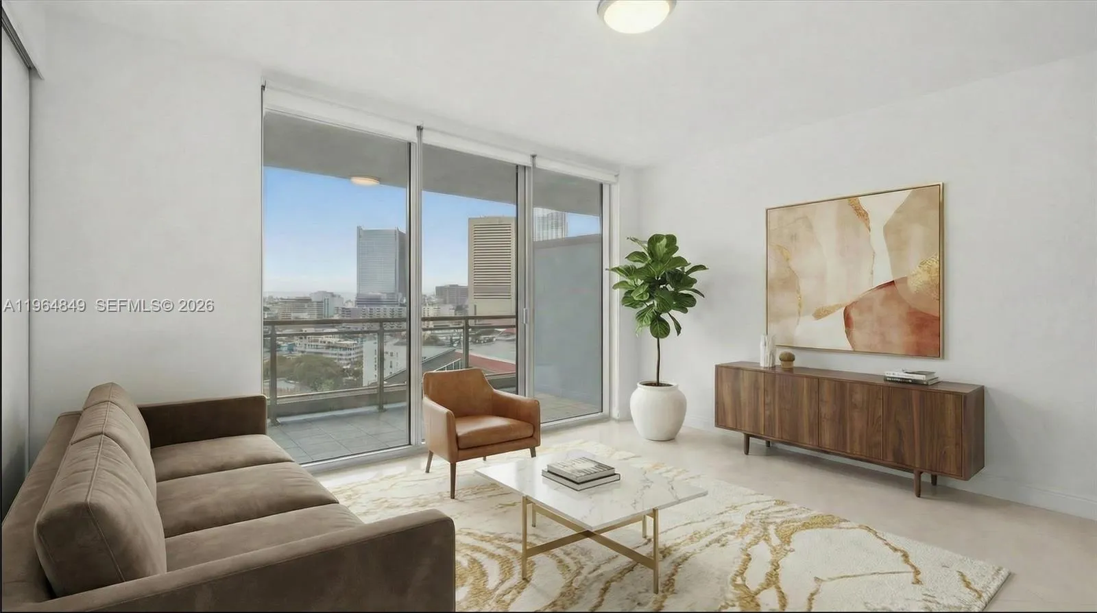 1 bedroom 1 bath for sale at 90 SW 3rd St # 1608, Miami FL 33130