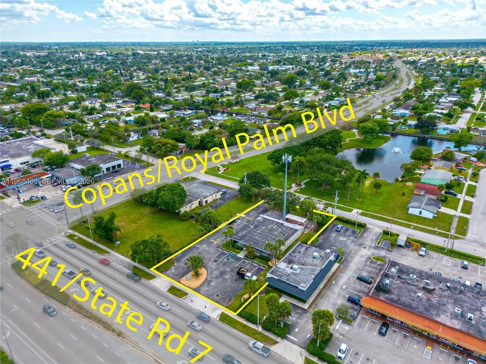 for sale at 2121 N State Road 7, Margate FL 33063
