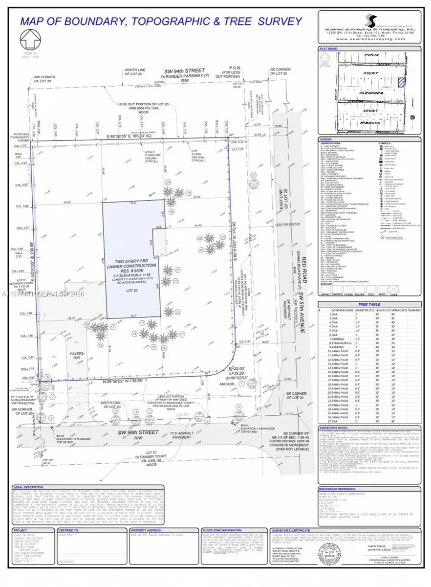for sale at 9506 SW 57th Ave, Pinecrest FL 33156