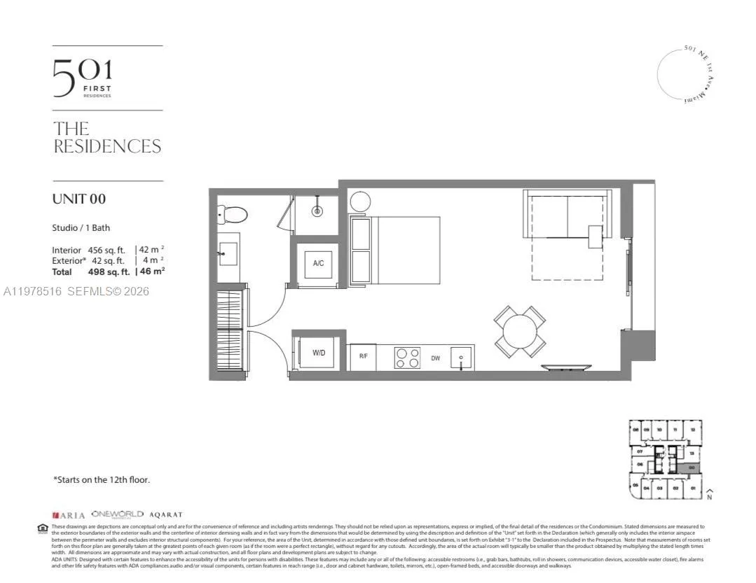 121 NE 5th st # 3400, Miami FL 33132