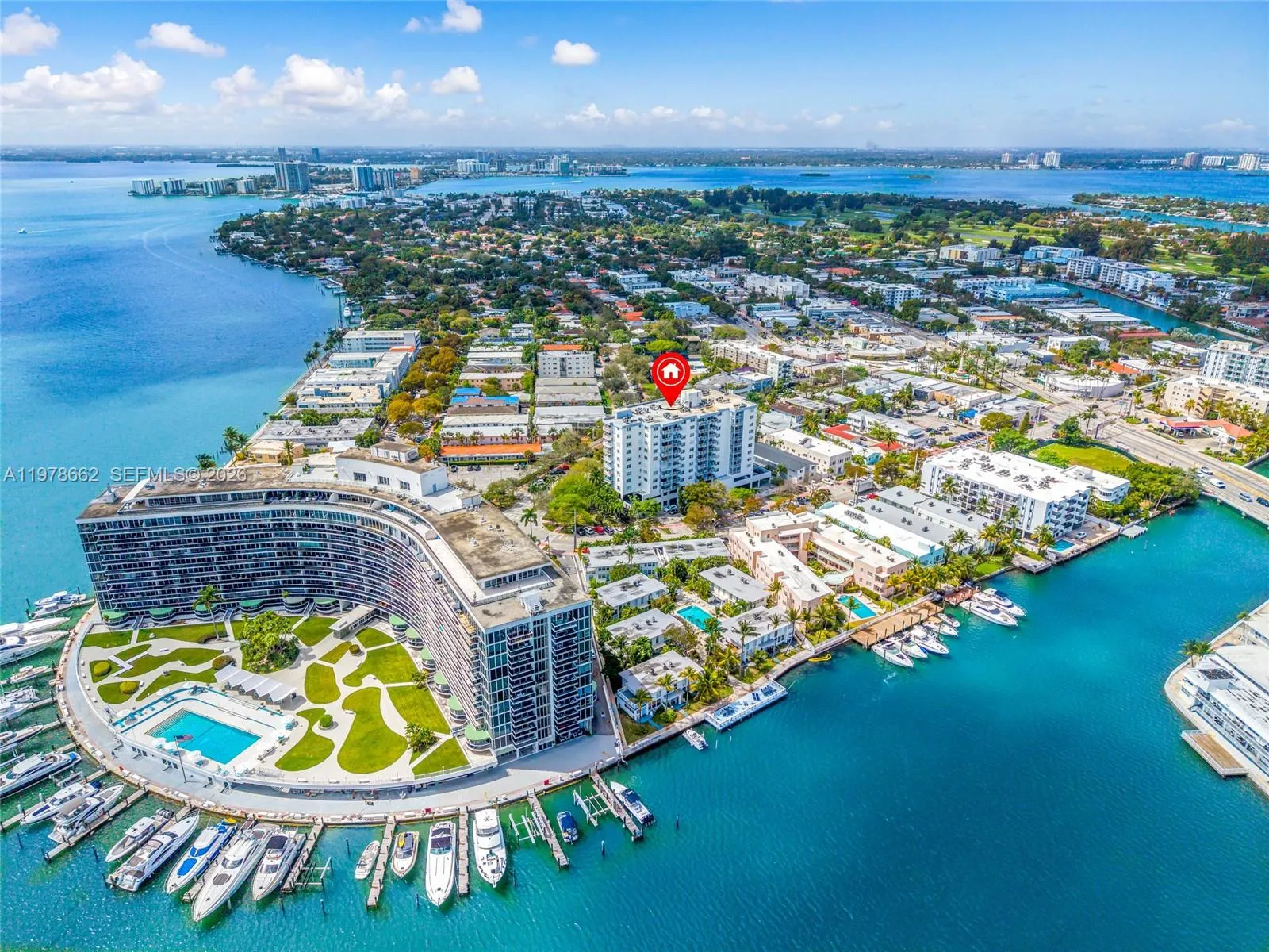 1 bedroom 1 bath for sale at 6900 Bay Dr # 7E, Miami Beach FL 33141