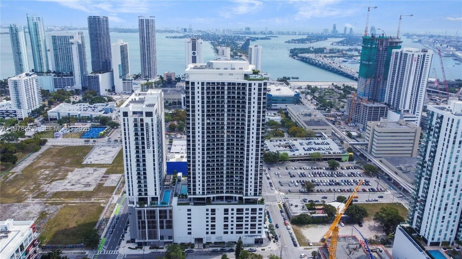 2 bedroom 2 bath for sale at 1600 NE 1st Ave # 1008, Miami FL 33132