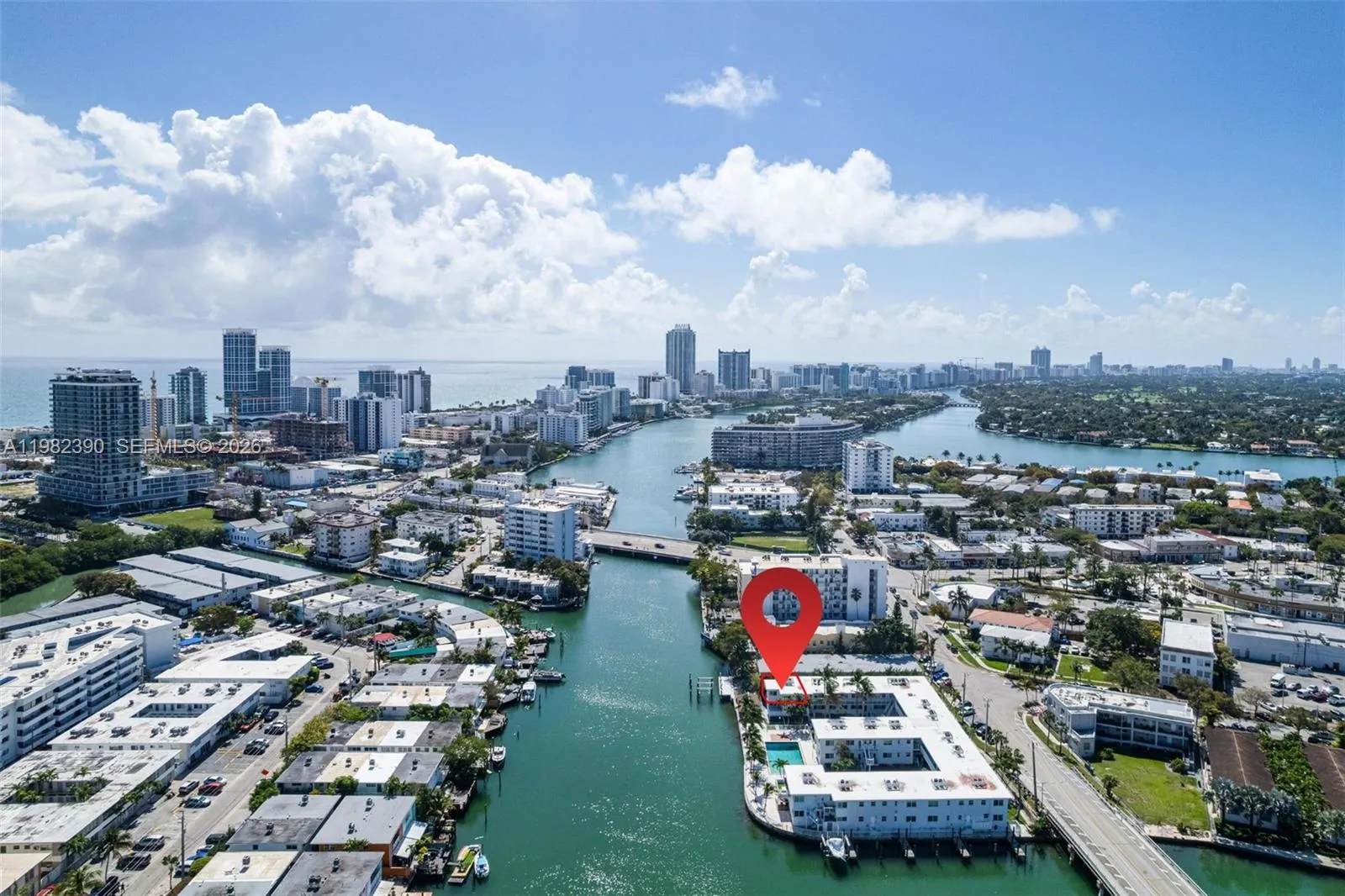 2 bedroom 1 bath for sale at 7207 Bay Dr # 11, Miami Beach FL 33141