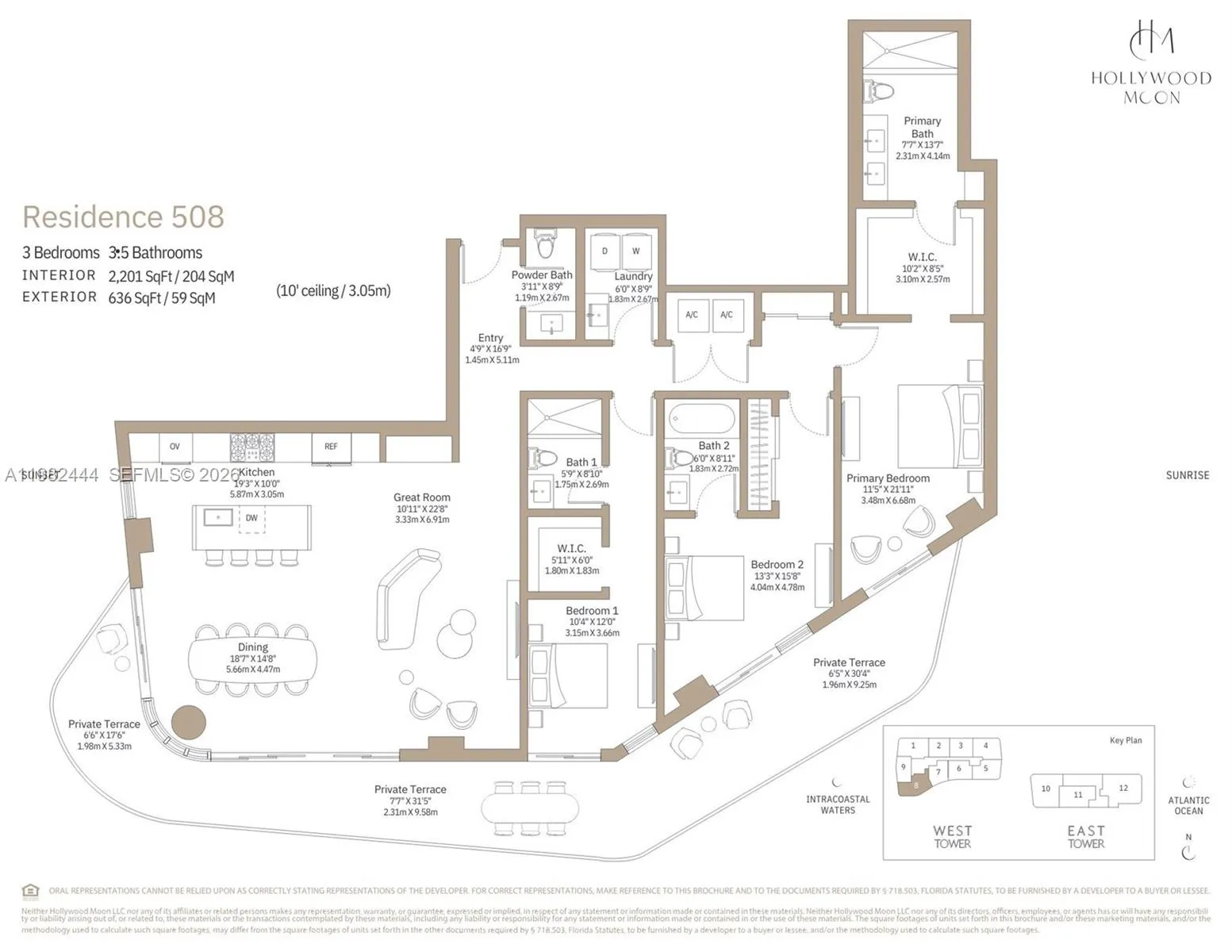 901 S Ocean Dr. # 508, Hollywood FL 33019