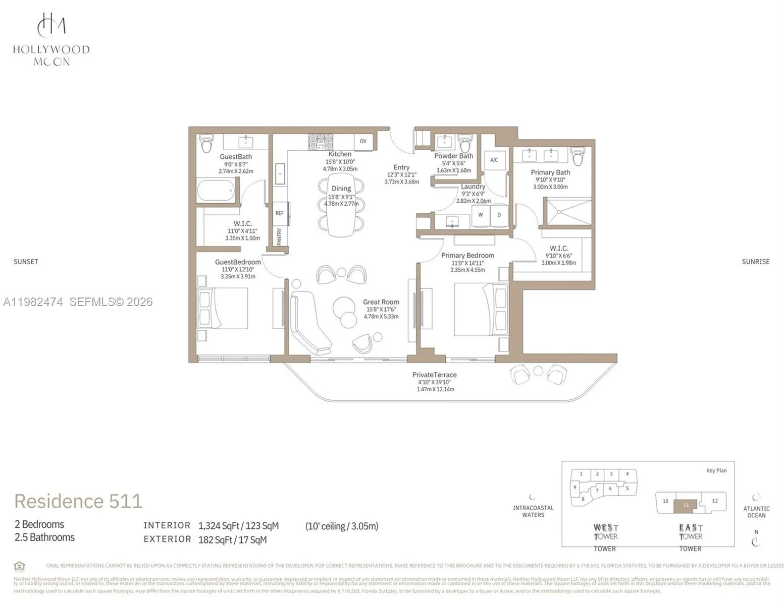 901 S Ocean Dr. # 511, Hollywood FL 33019