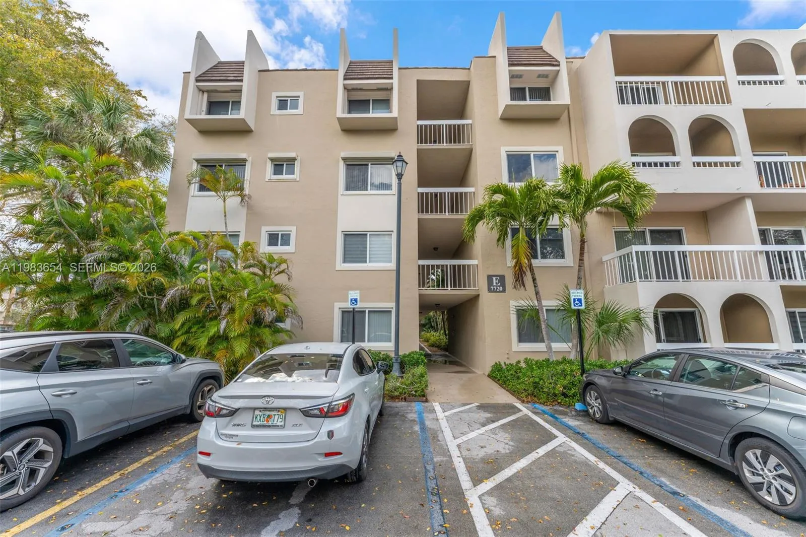 2 bedroom 1 bath for sale at 7722 Camino Real # 218, Miami FL 33143