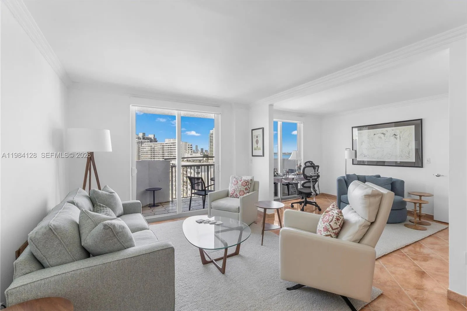 3 bedroom 2 bath for sale at 1621 Bay Rd # 1202, Miami Beach FL 33139