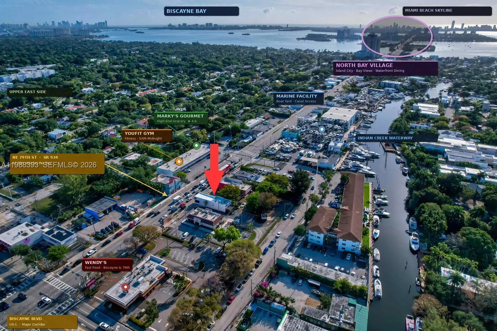 for sale at 646 NE 79th St, Miami FL 33138