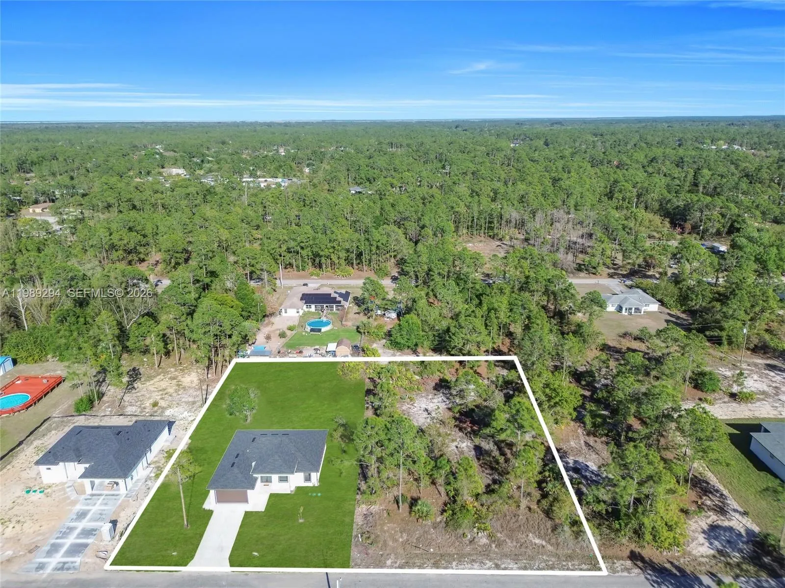 4 bedroom 2 bath for sale at 1216 Clayton Ave, Lehigh Acres FL 33972