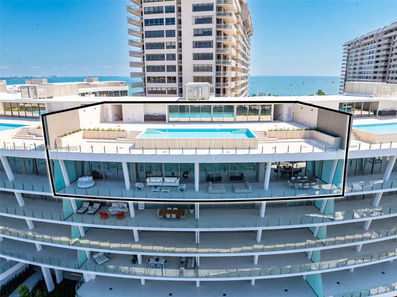 4 bedroom 5 bath for sale at 5 Grove Isle Dr, Coconut Grove FL 33131