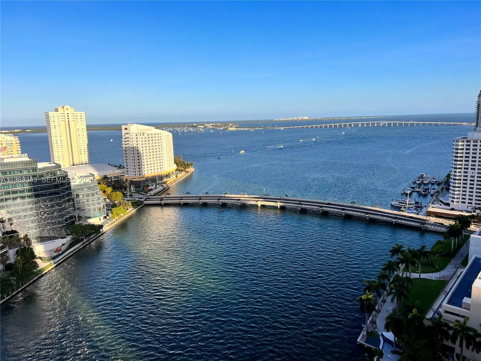 3 bedroom 2 bath for sale at 495 Brickell Ave # 2401, Miami FL 33131
