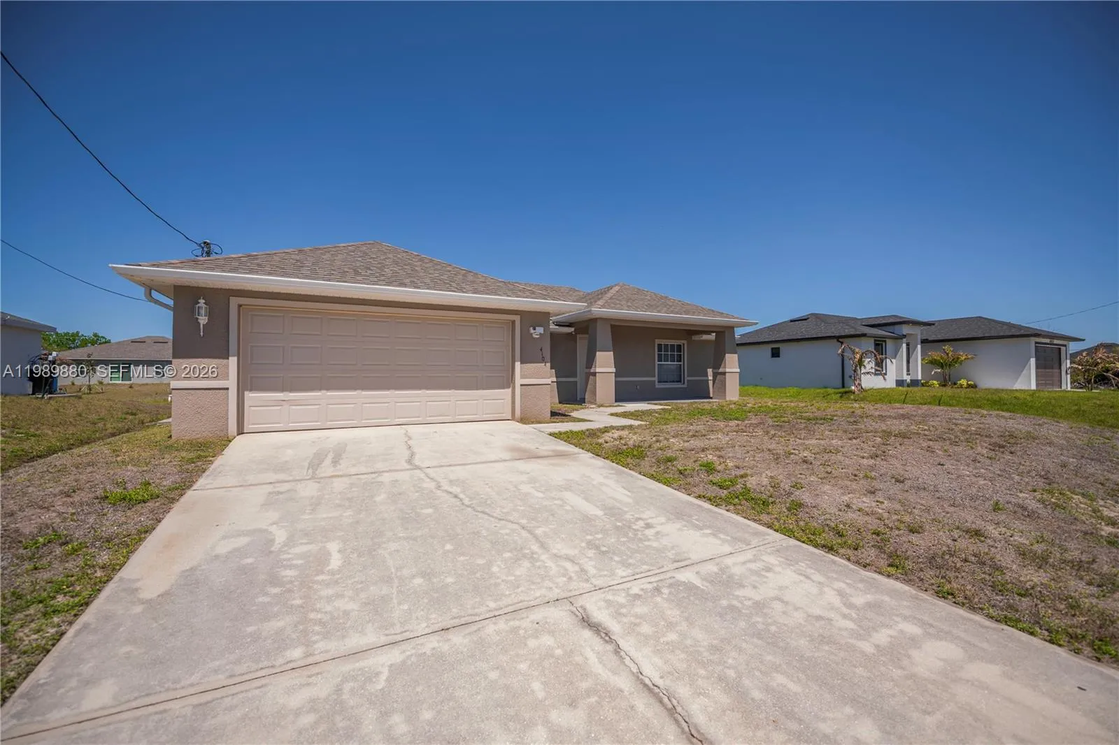 3 bedroom 2 bath for sale at 4104 SW 13th St., Lehigh Acres FL 33976