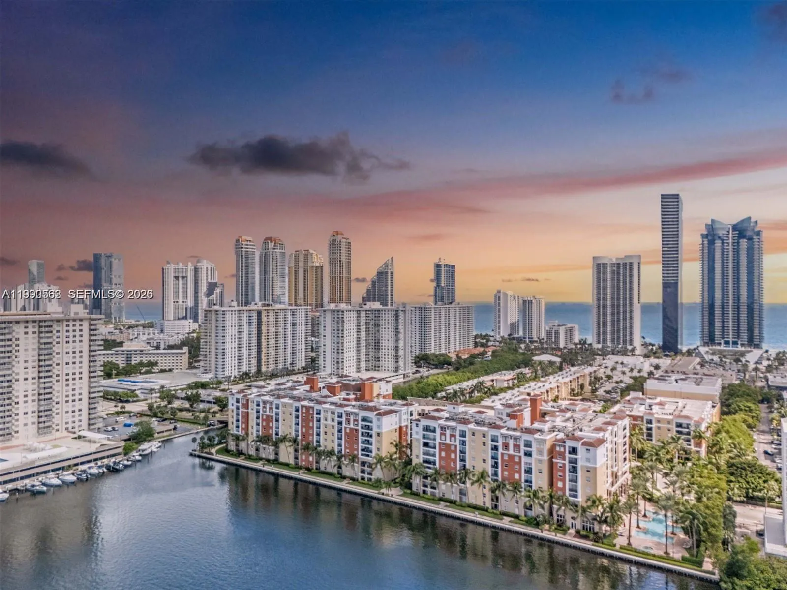 2 bedroom 2 bath for sale at 17150 N Bay Rd # 2705, Sunny Isles Beach FL 33160