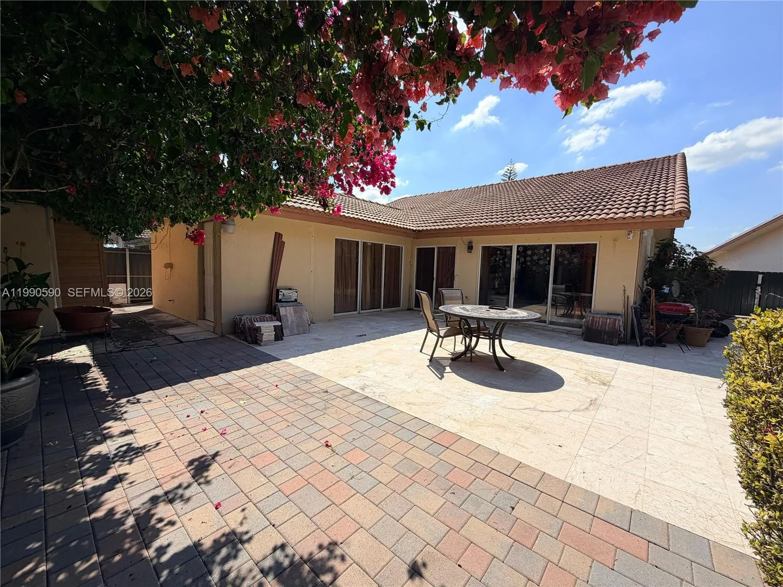 4 bedroom 2 bath for sale at 12855 NW 7, Miami FL 33182