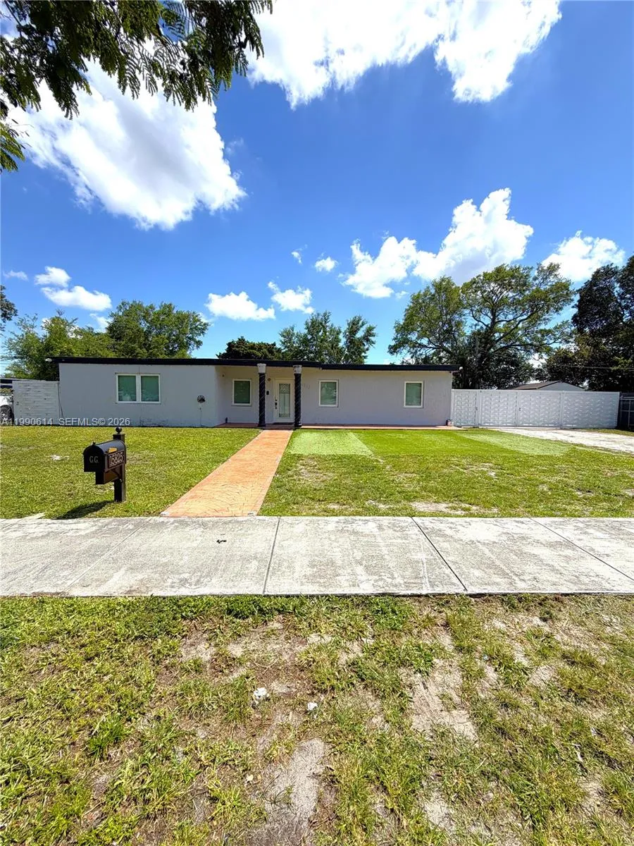 4 bedroom 3 bath for sale at 15825 E Bunche Park Dr, Miami Gardens FL 33054