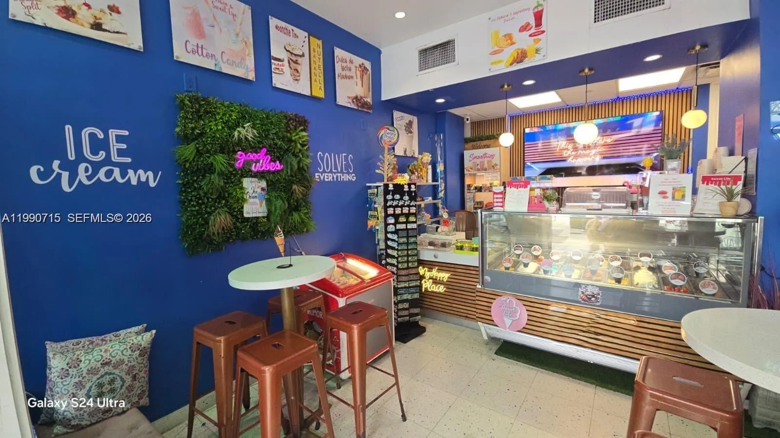 for sale at Ice Cream Shop for Sale in Miami Beach, Miami Beach FL 33139
