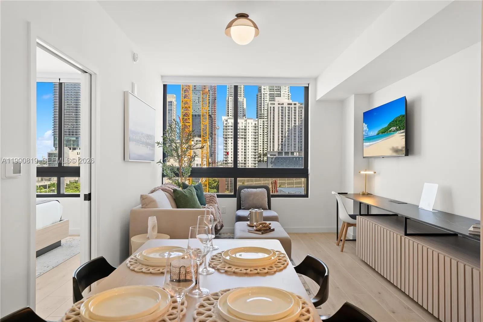 1 bedroom 1 bath for sale at 225 N miami ave # 1003, Miami FL 33128