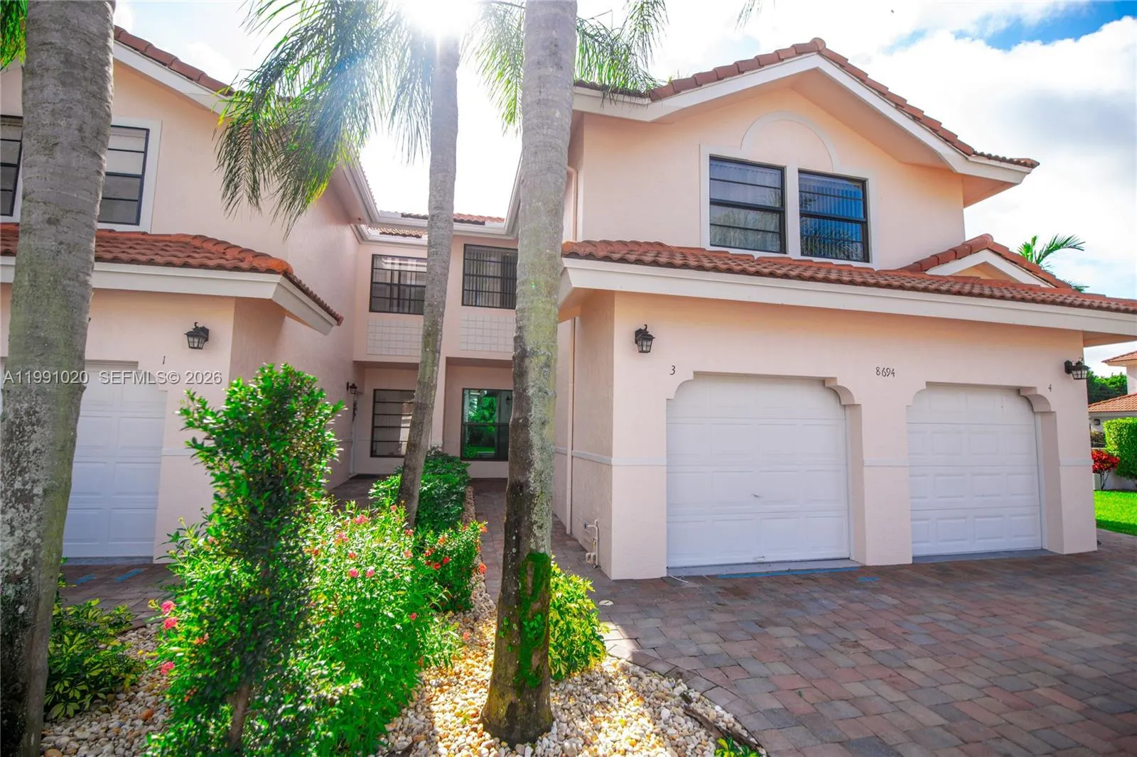 3 bedroom 2 bath for sale at 8694 Via Reale # 3, Boca Raton FL 33496