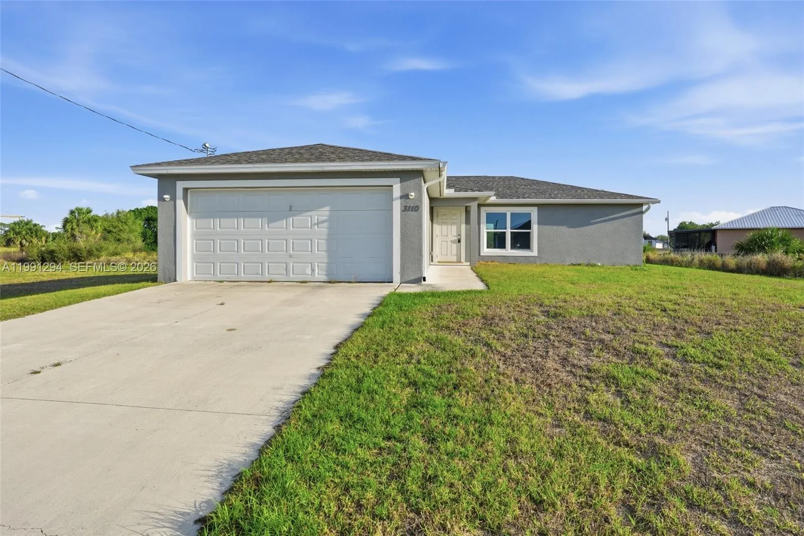 3 bedroom 2 bath for sale at 3110 kapok cir, La Belle FL 33935