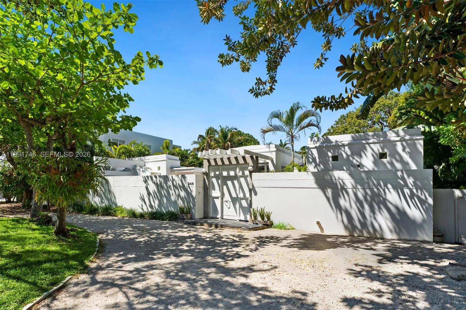 5 bedroom 4 bath for sale at 346 Gulf Road, Key Biscayne FL 33149