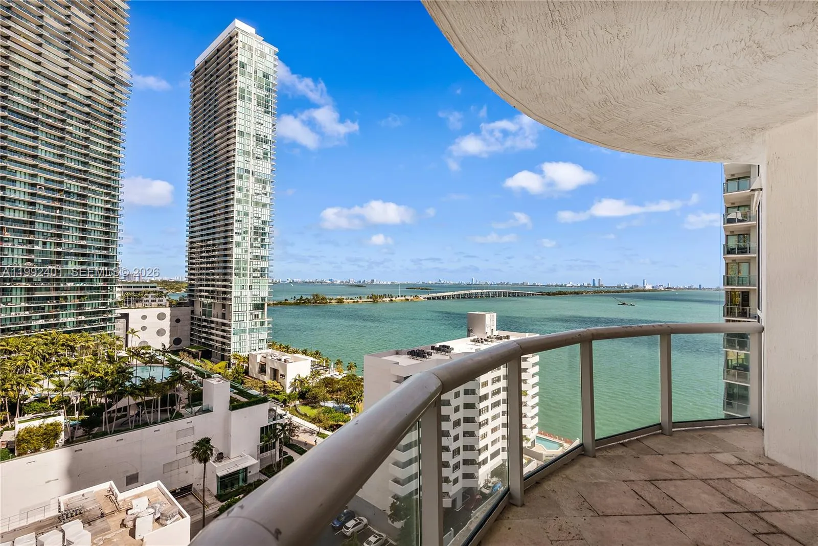 1 bedroom 1 bath for rent at 480 NE 30th St # 1502, Miami FL 33137