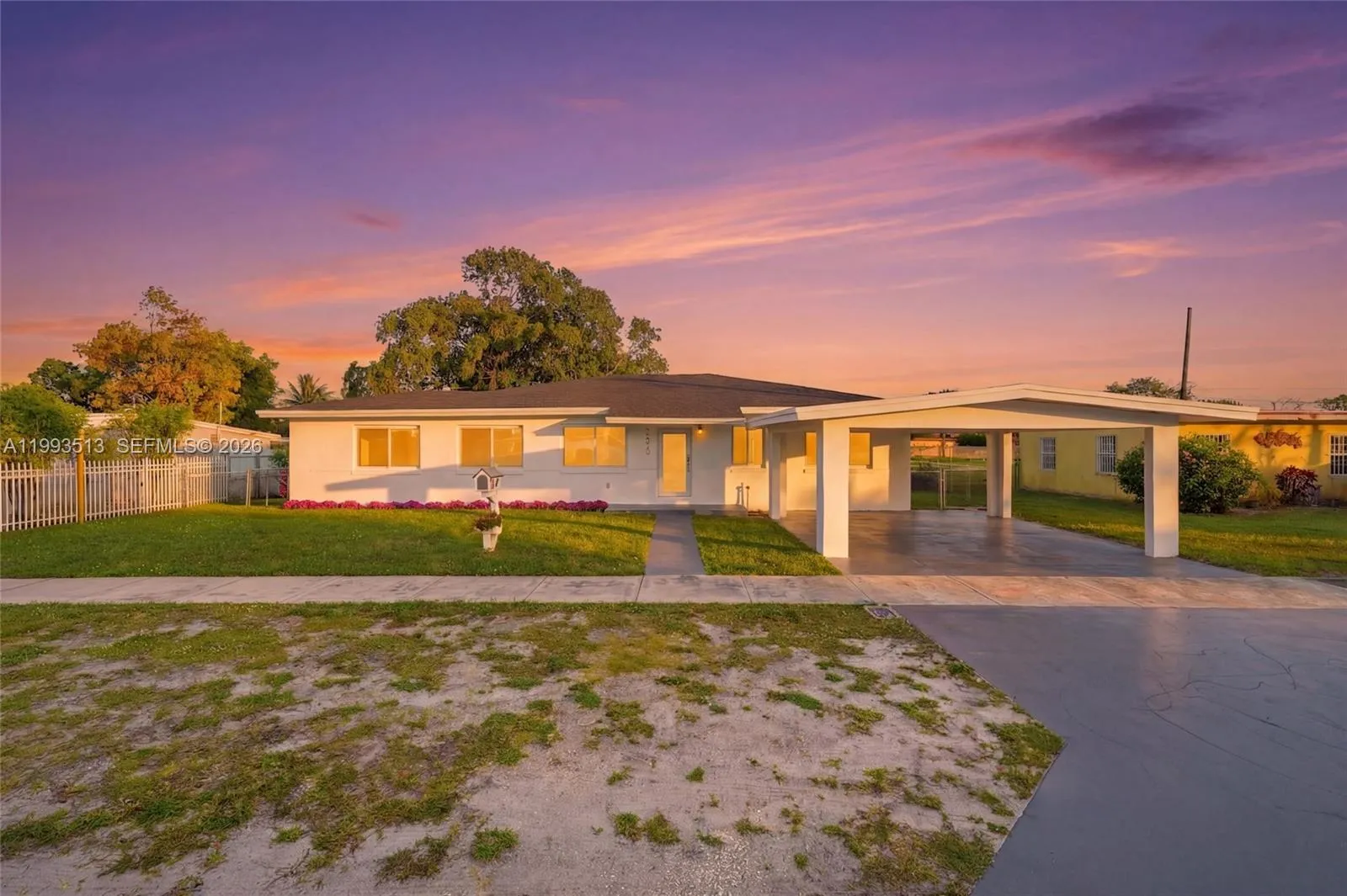 4 bedroom 2 bath for sale at 2410 NW 155th Ter, Miami Gardens FL 33054