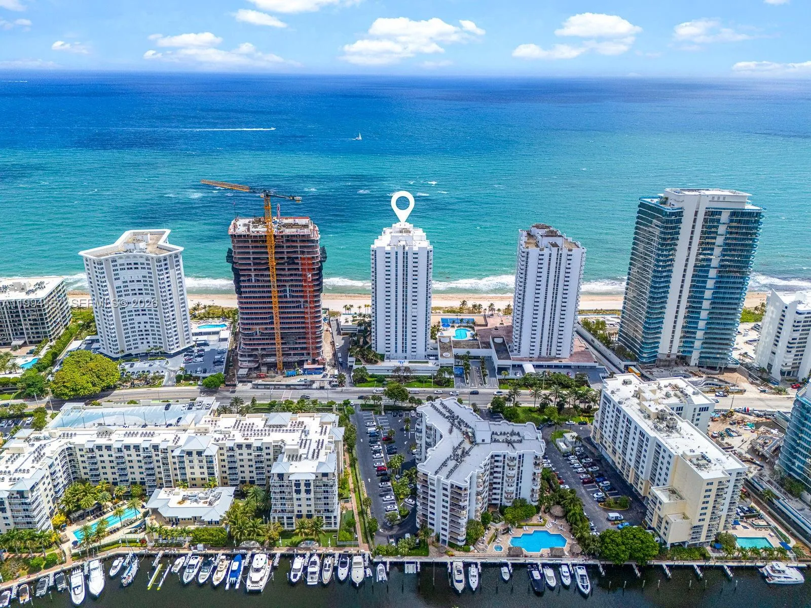 2 bedroom 2 bath for sale at 1360 S Ocean Blvd # 1605, Pompano Beach FL 33062