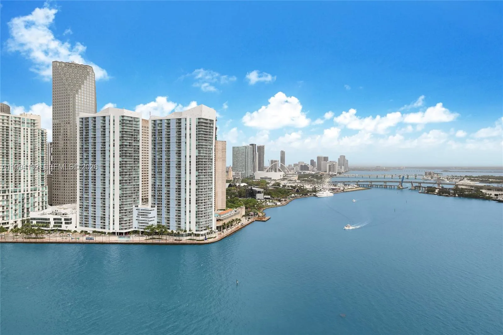 2 bedroom 2 bath for sale at 848 Brickell Key Dr # 2702, Miami FL 33131