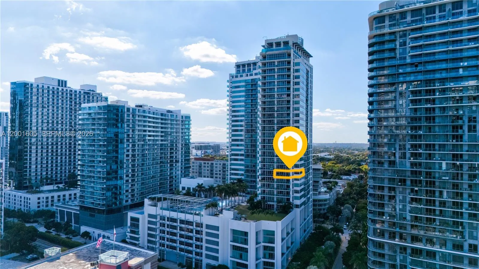 2 bedroom 2 bath for sale at 3301 NE 1st Ave # H1215, Miami FL 33137