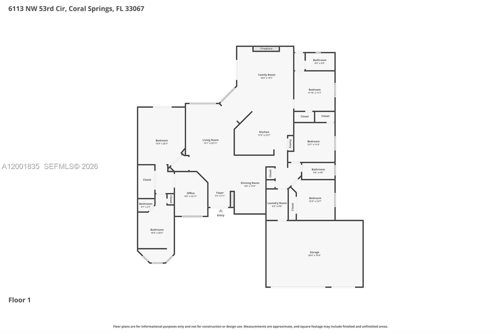 6113 NW 53rd Cir, Coral Springs FL 33067