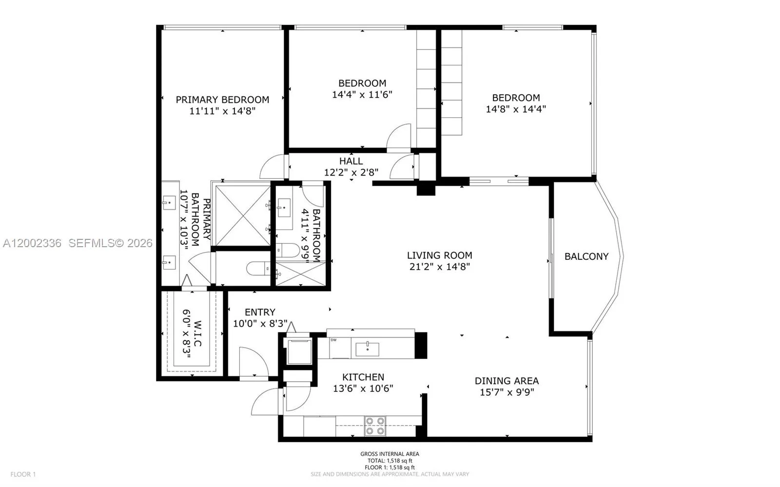 1420 Brickell Bay Dr # 1001A, Miami FL 33131