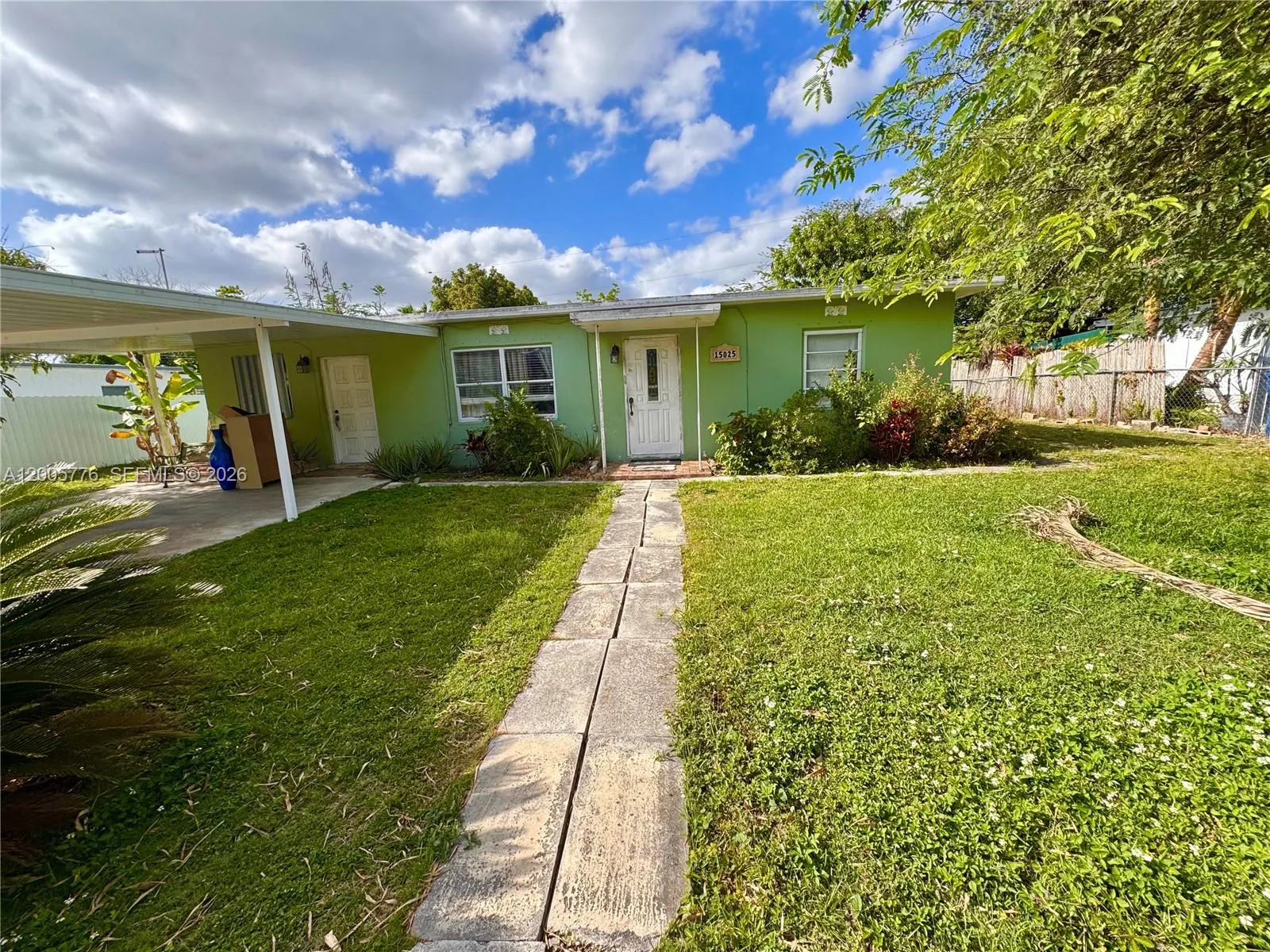 4 bedroom 2 bath for sale at 15025 Garfield Dr, Homestead FL 33033