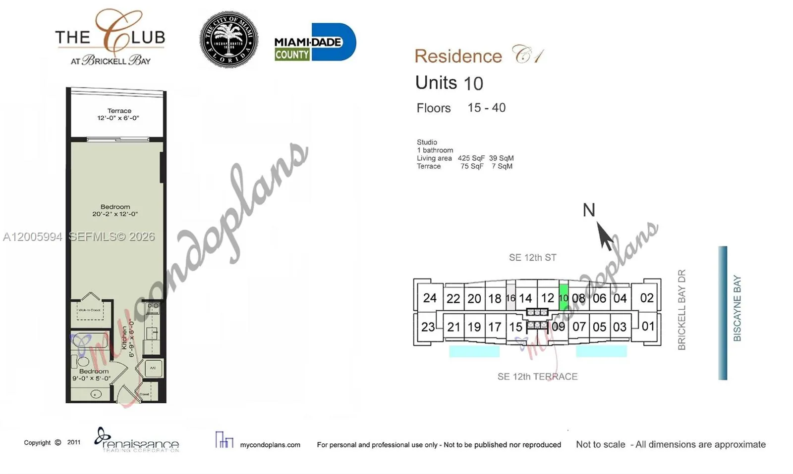1200 Brickell Bay Dr # 1910, Miami FL 33131