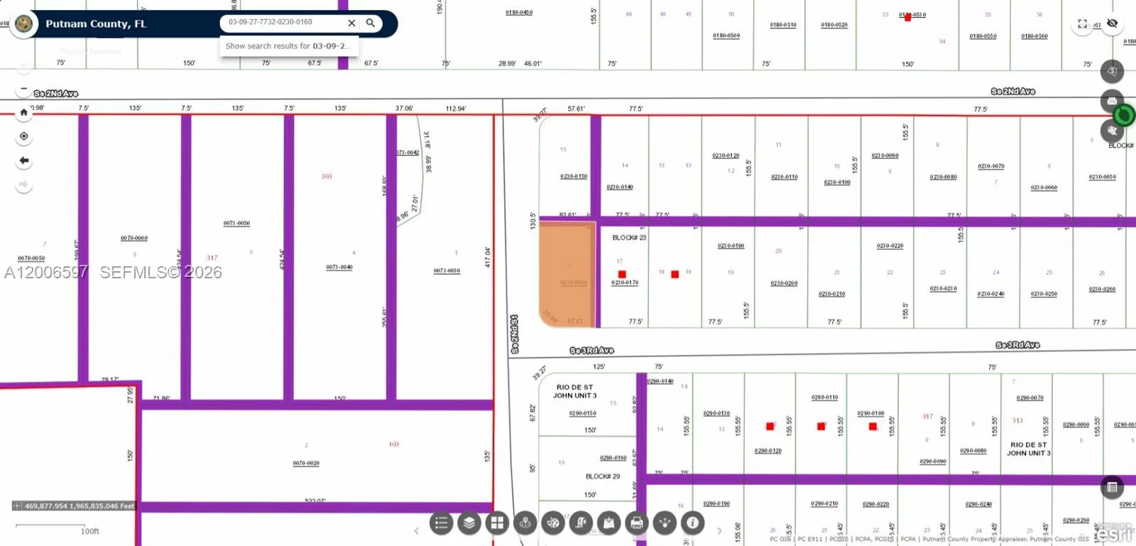 No situs SE 2nd ST, Palatka FL 32177