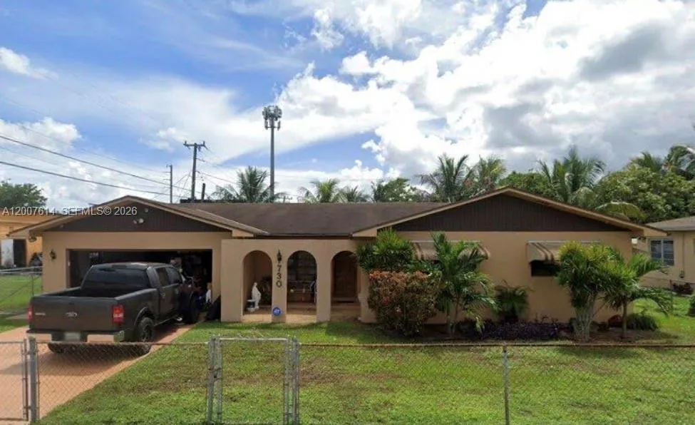 4 bedroom 2 bath for sale at 730 NW 138th St, Miami FL 33168
