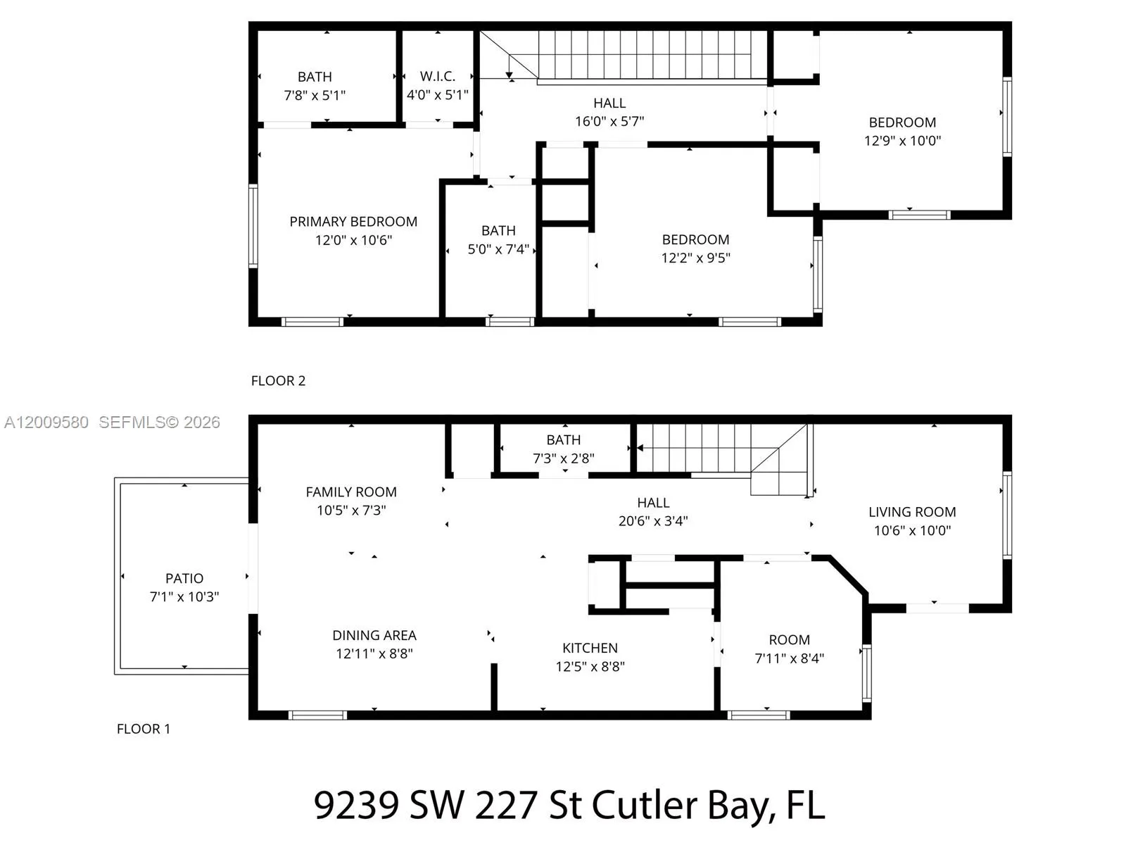 9239 SW 227th St # 1, Cutler Bay FL 33190
