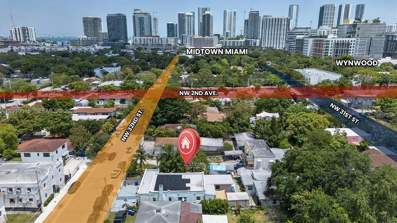 for sale at 244 NW 32nd St, Miami FL 33127