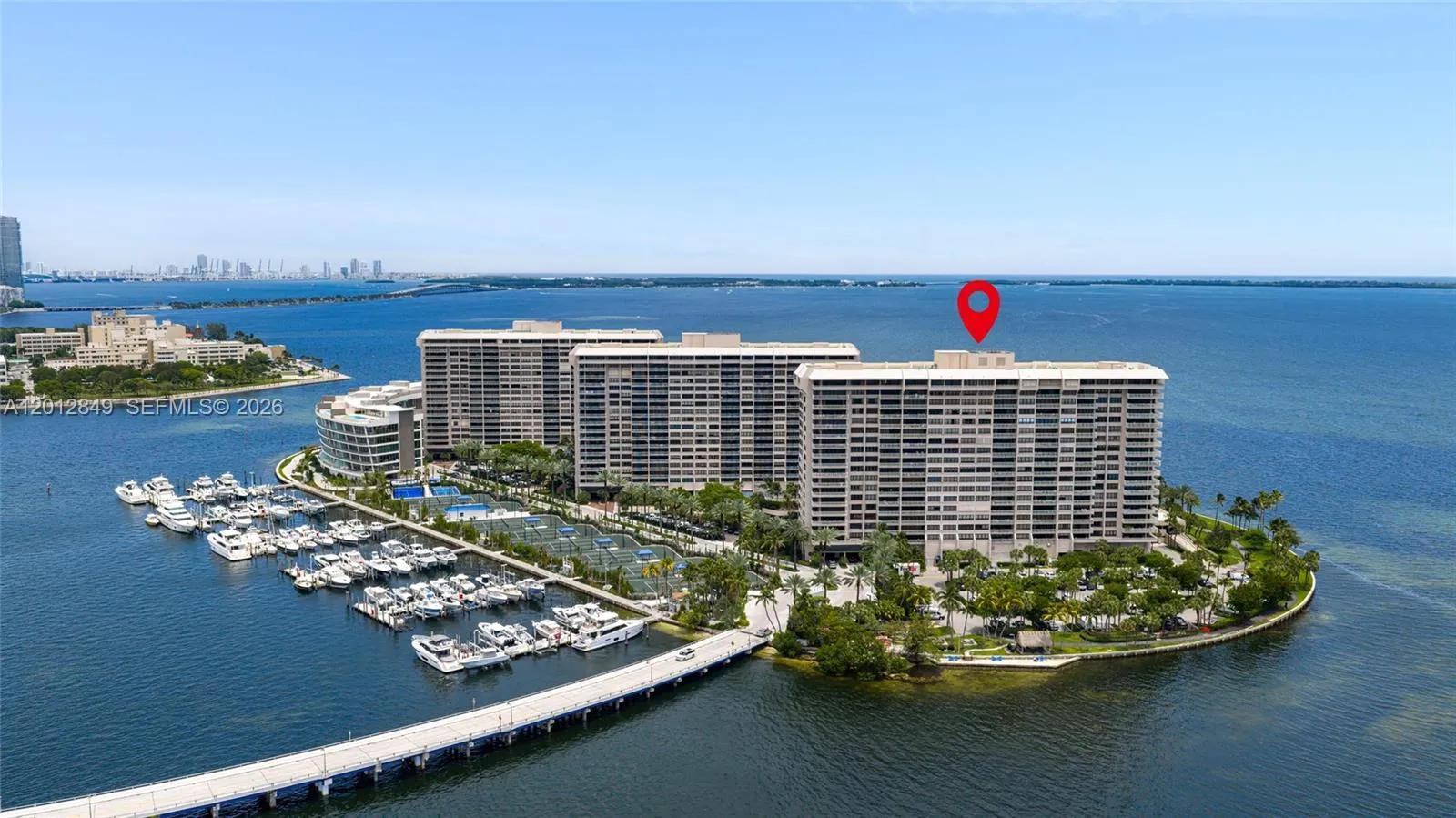 1 Grove Isle Dr # A1809, Miami FL 33133