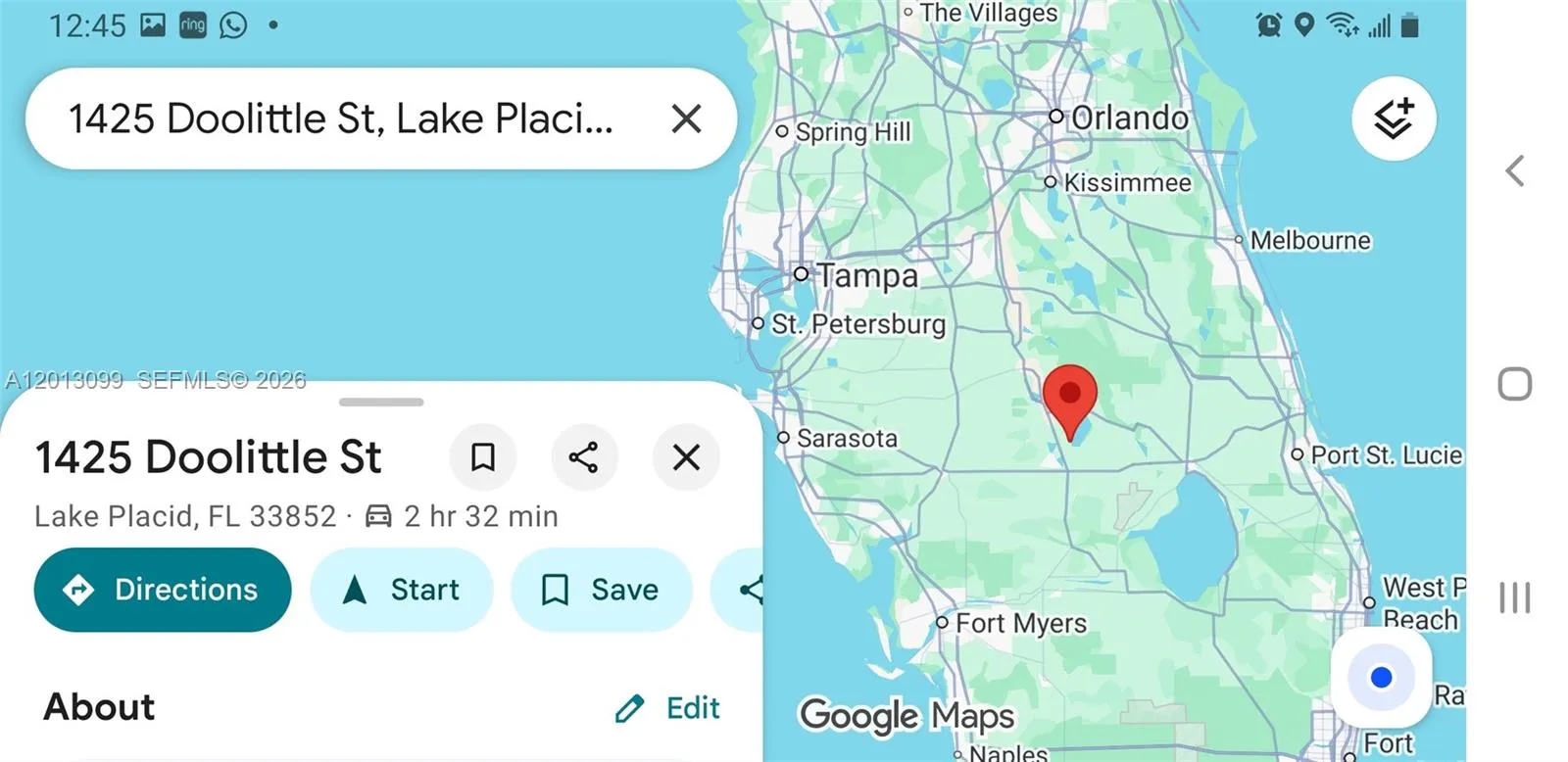 1425 Doolittle St, Lake Placid FL 33852