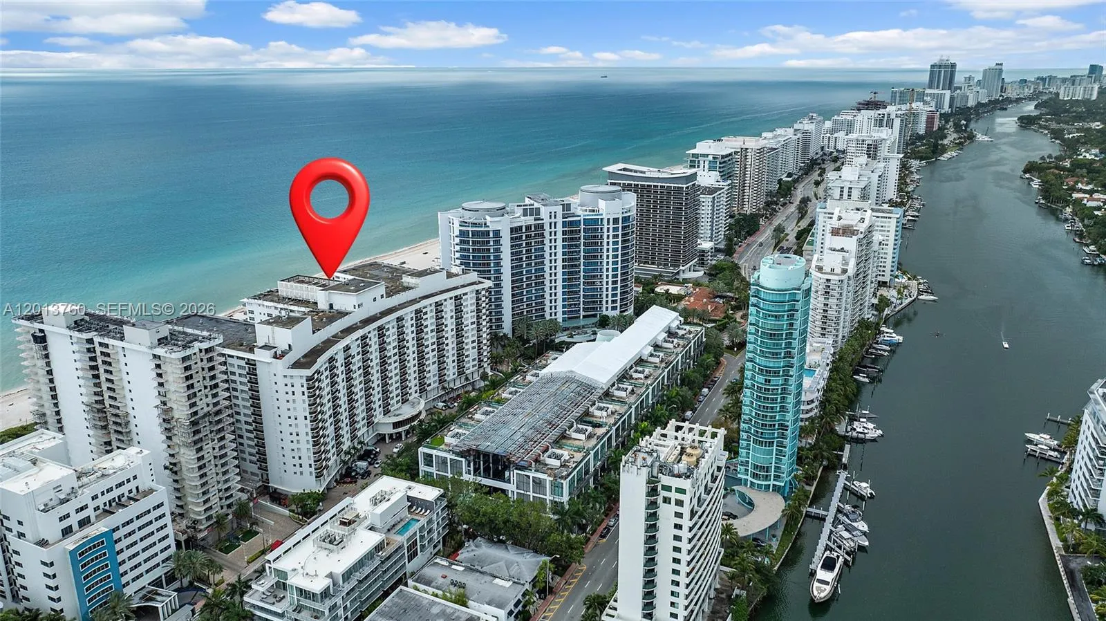 2 bedroom 2 bath for sale at 6039 Collins Ave, Miami Beach FL 33140
