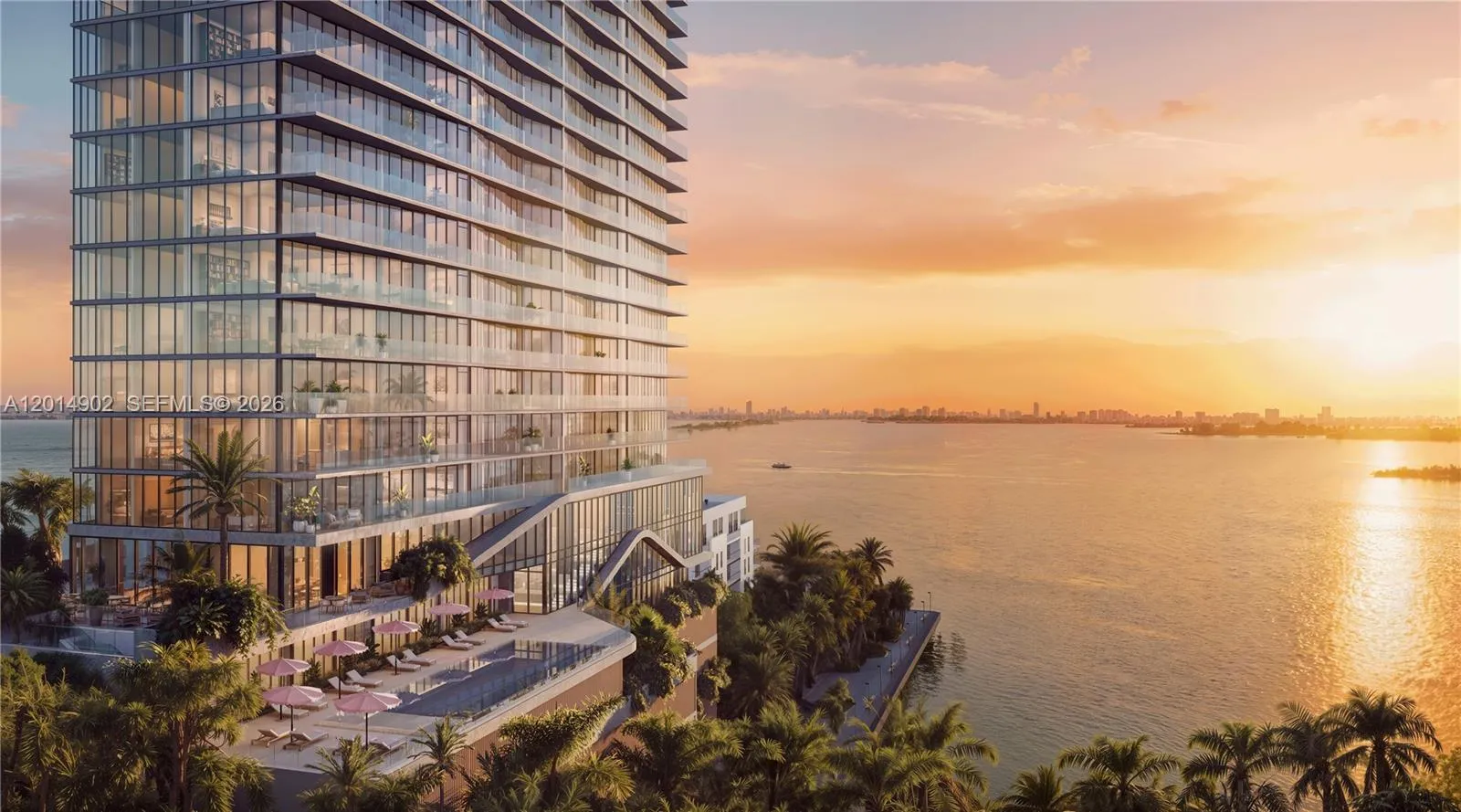 2 bedroom 2 bath for sale at 456 NE 29th St # 1505, Miami FL 33137