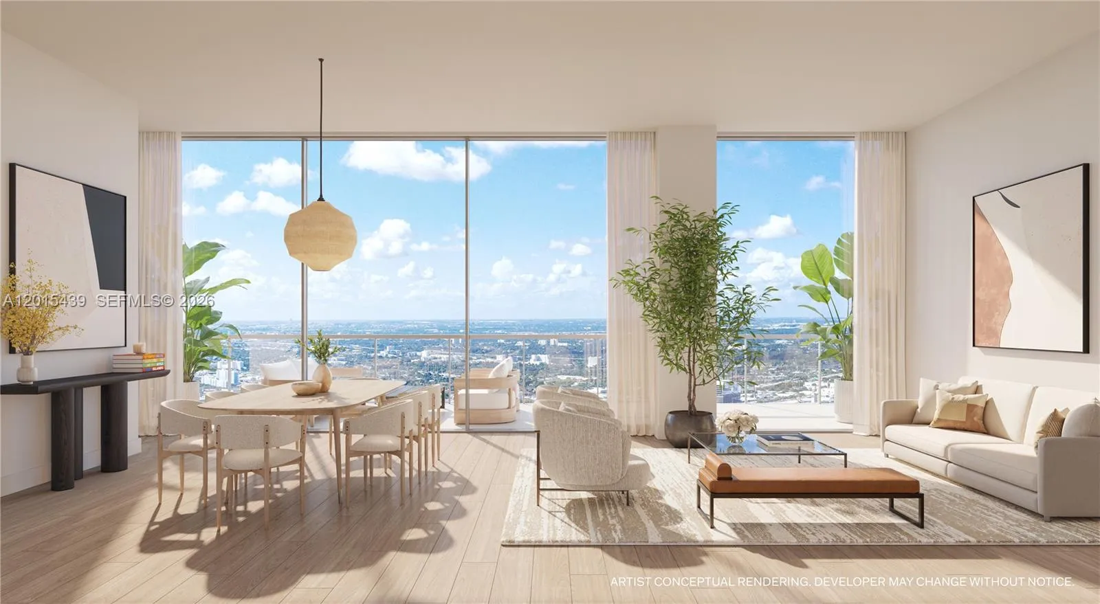1 bedroom 2 bath for sale at 175 NE 10 Street # 44A, Miami FL 33132