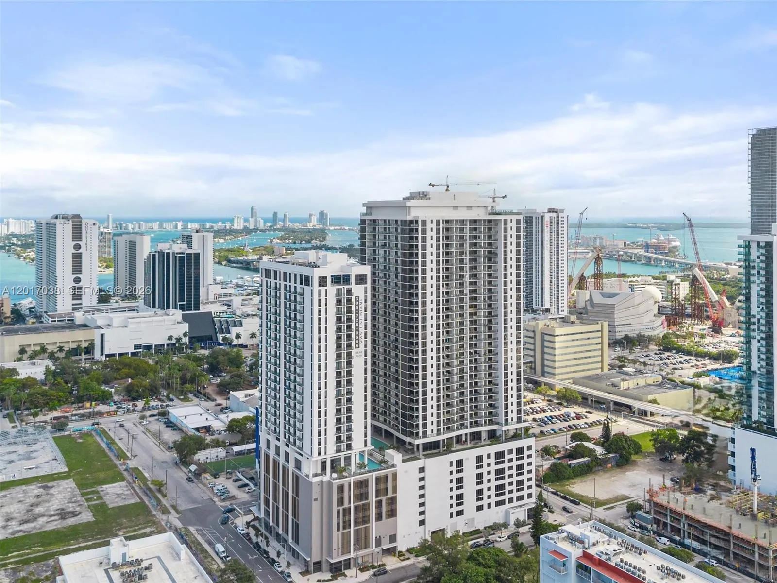 1 bedroom 1 bath for sale at 1600 NE 1st Ave # 2405, Miami FL 33132