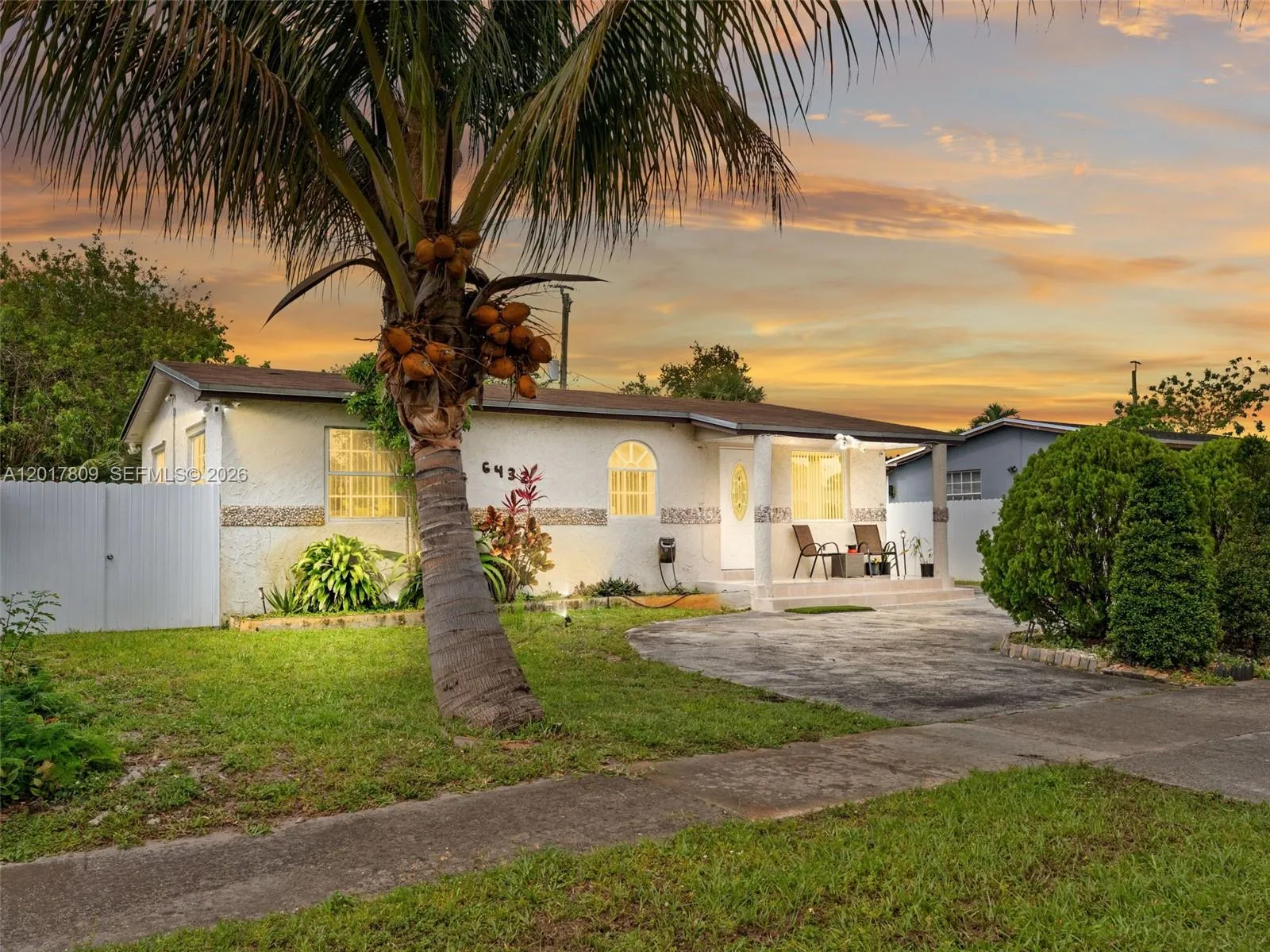 3 bedroom 1 bath for sale at 6432 Perry St, Hollywood FL 33024