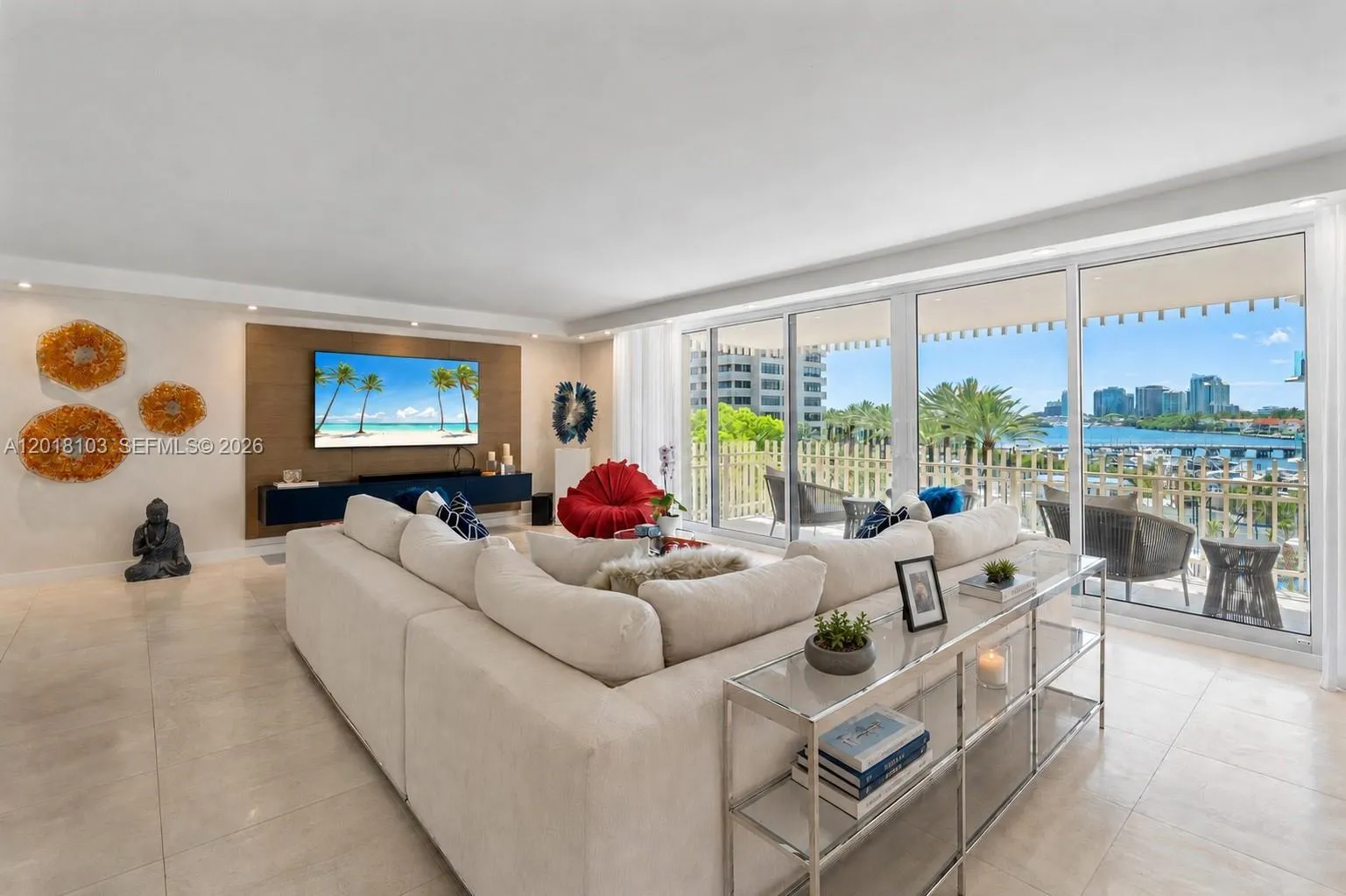 3 bedroom 2 bath for sale at 3 Grove Isle Dr # C410, Miami FL 33133