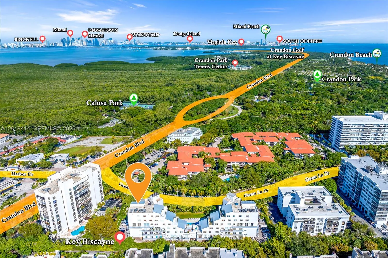 50 Ocean Lane Dr, Key Biscayne FL 33149